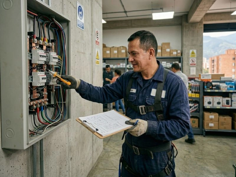 Mantenimiento preventivo eléctrico para empresas en Medellín