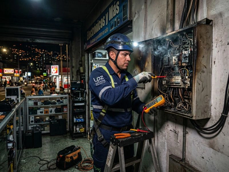 Servicio de emergencia eléctrica en Medellín – Servitech LPZ